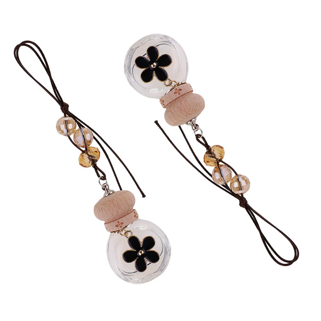10pcs Car Perfume Bottle Hanging Air Freshener Diffuser Fragrance Bottle
