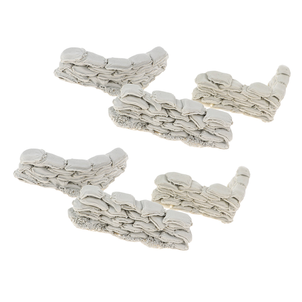 1:35 Resin Scenario Accessories Sandbag Wall Combination Unpainted Resin Kit