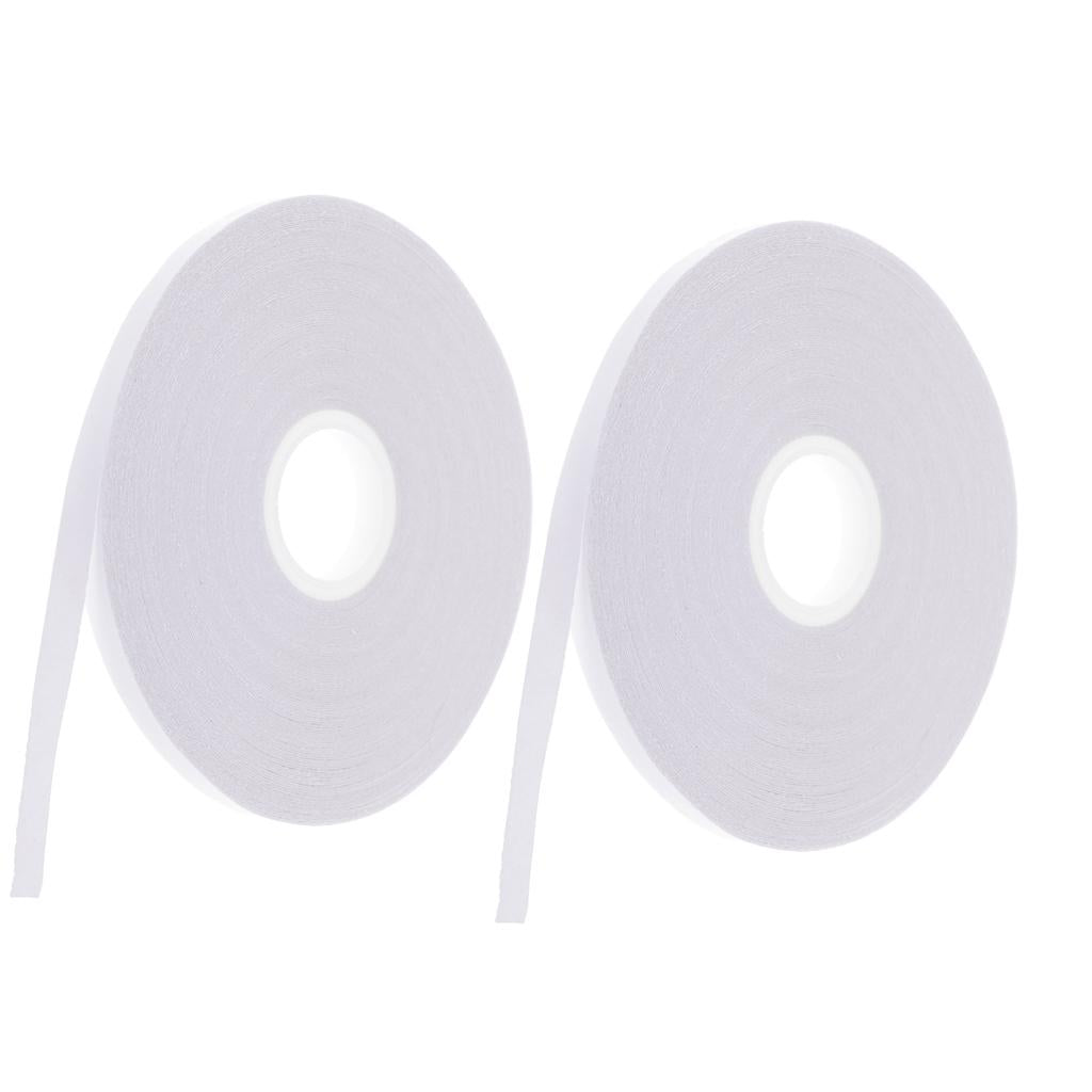 2 Rolls White Double Sided Tape Quilting Tape Wash Away Tape 21.8 Yards