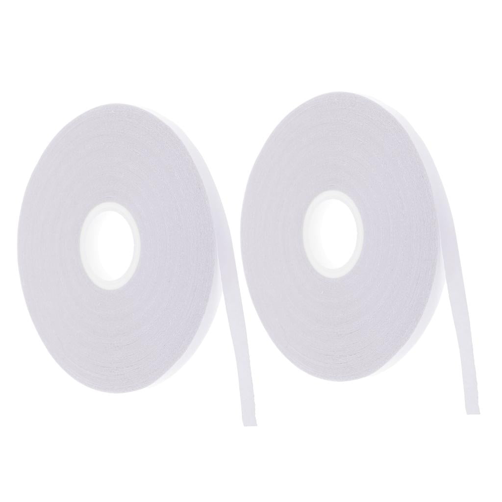 2 Rolls White Double Sided Tape Quilting Tape Wash Away Tape 21.8 Yards