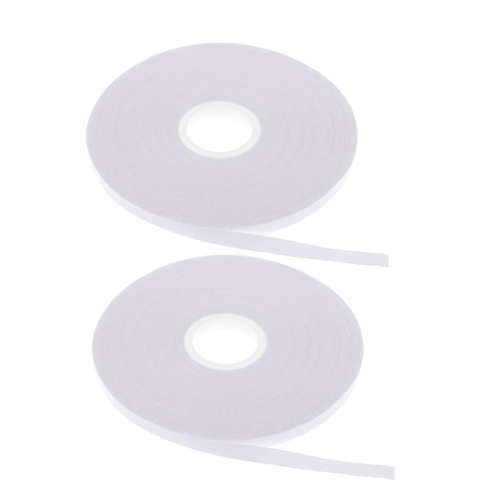 2 Rolls White Double Sided Tape Quilting Tape Wash Away Tape 21.8 Yards