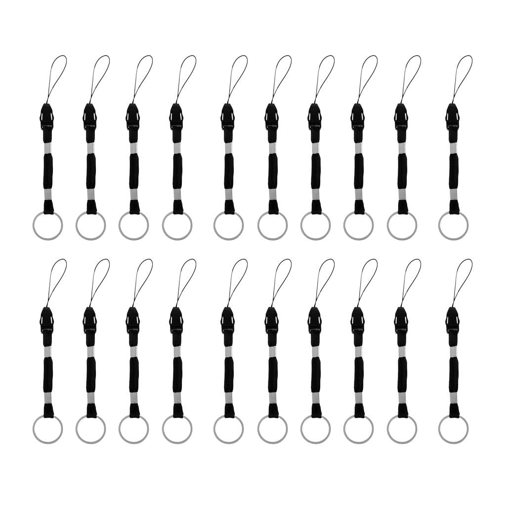 20pcs Hand Wrist Strap Cord Paracord Lanyard Flashlight Camera Phone Key