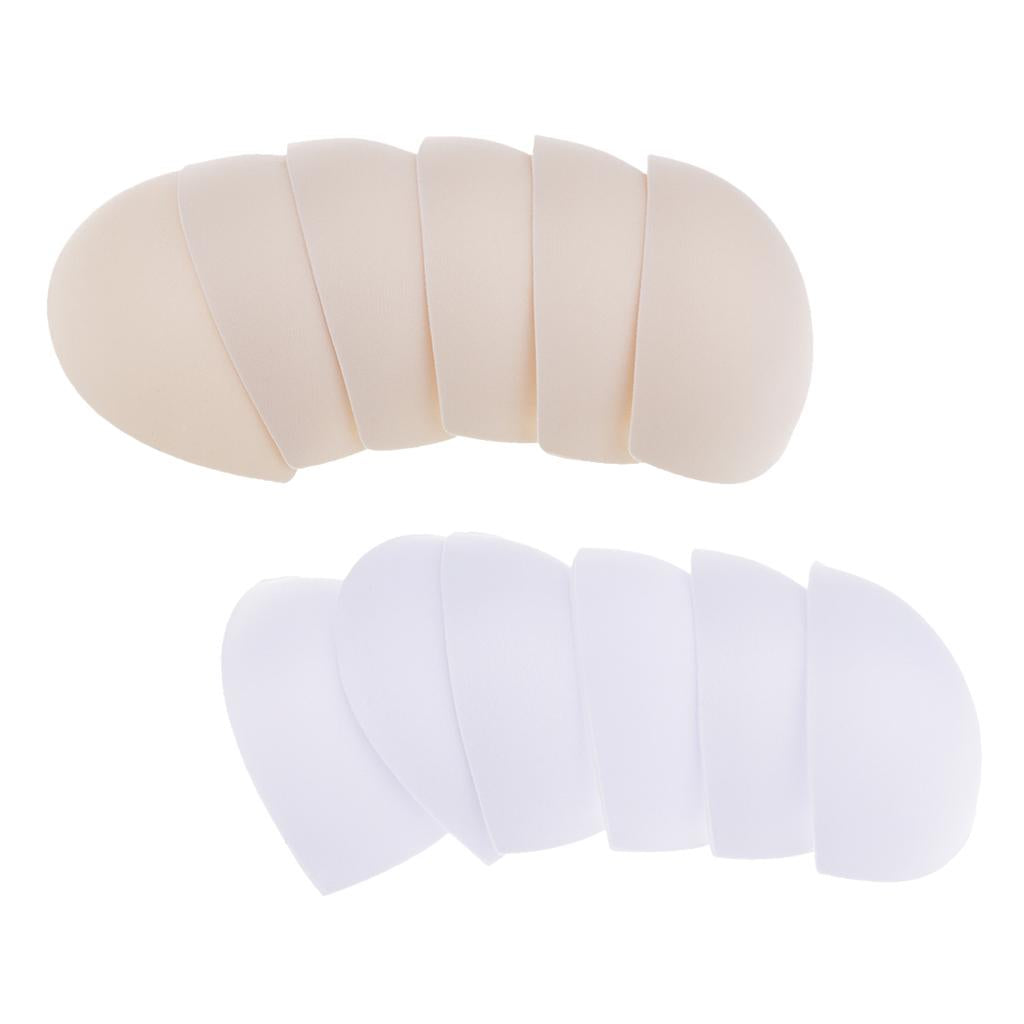 6Pairs Women Foam Inserts Breast Bra Pads Swimwear Bikini Pads
