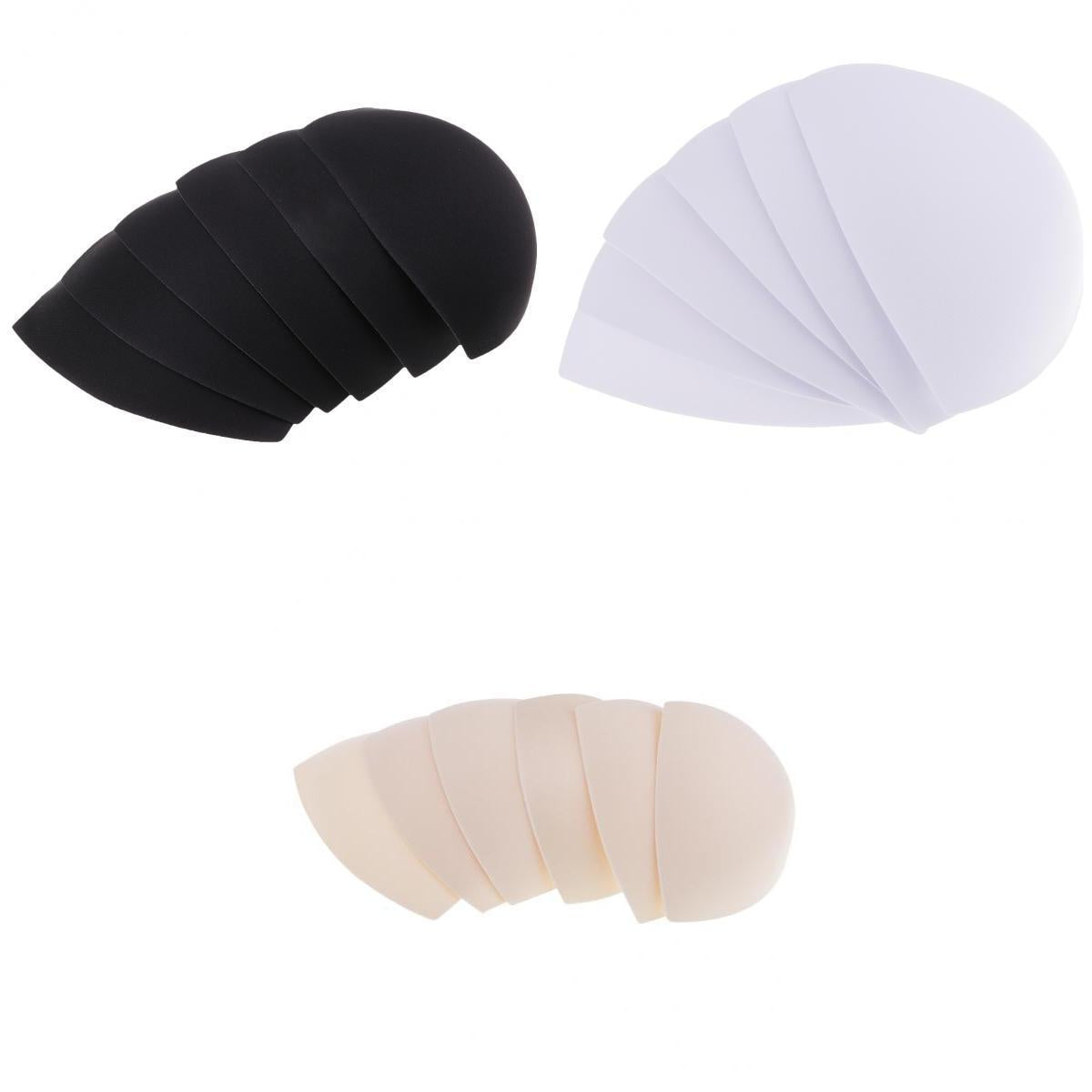 9 Pairs Soft Women's Triangle Bra Pads Inserts for Sports Bra Bikini