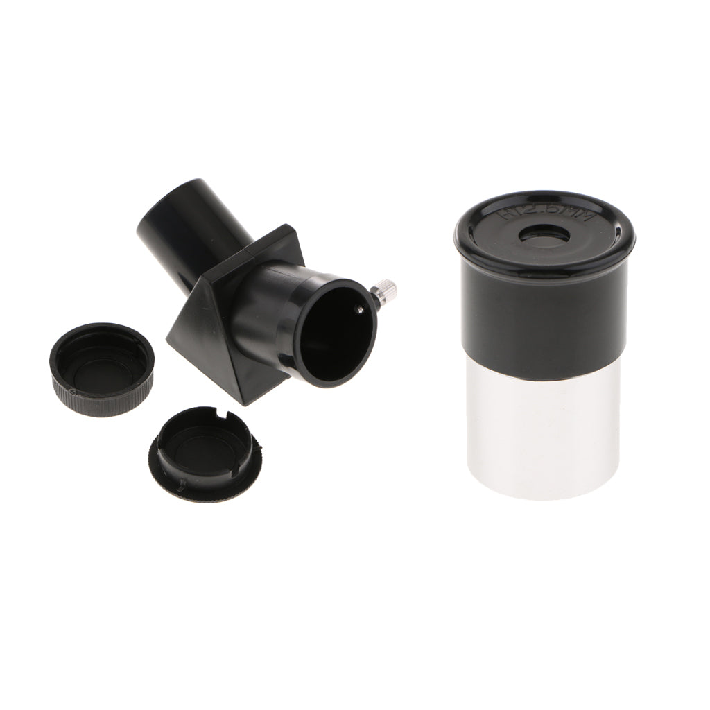 0.965 Astronomy Telescope Erecting Prism Diagonal Mirror + Eyepiece H12.5mm"