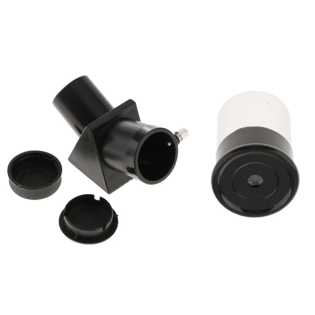 0.965 Astronomy Telescope Erecting Prism Diagonal Mirror + Eyepiece SR4mm"