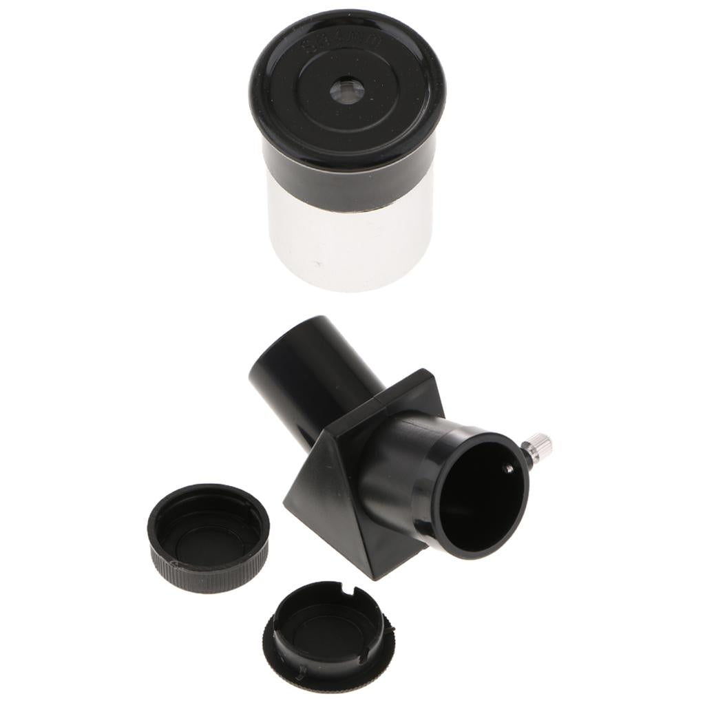 0.965 Astronomy Telescope Erecting Prism Diagonal Mirror + Eyepiece SR4mm"