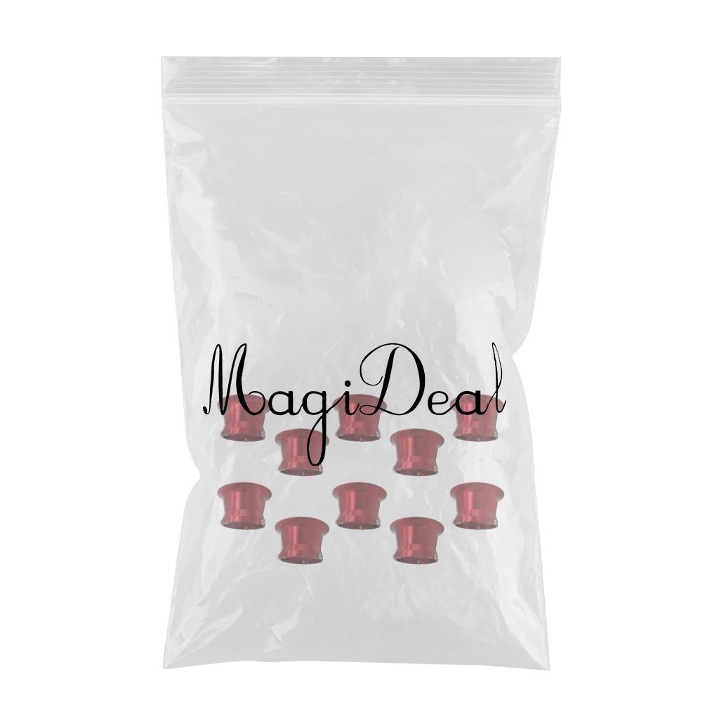 10pcs 50mm Air Filter Interface Cup for 24/26/28/30mm Motorcycle Carb Red