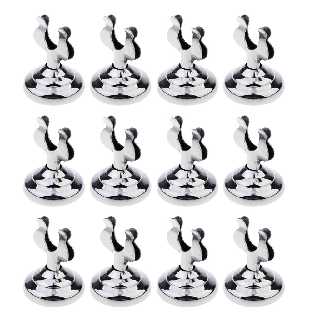 12xRestaurant/Cafe U Shaped Number Card Table Holder Stand Place Card Holder