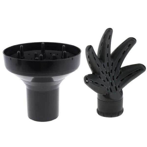 2x Hairdressing Hand Shape Hair Blow Dryer Diffuser Universal Blower Cover
