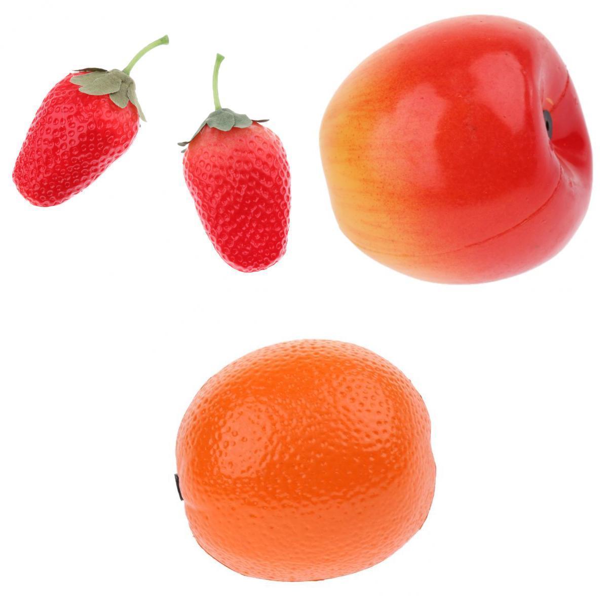 3pcs Fruit Shakers Music Assorted Percussion Shakers for Kids Party Favor