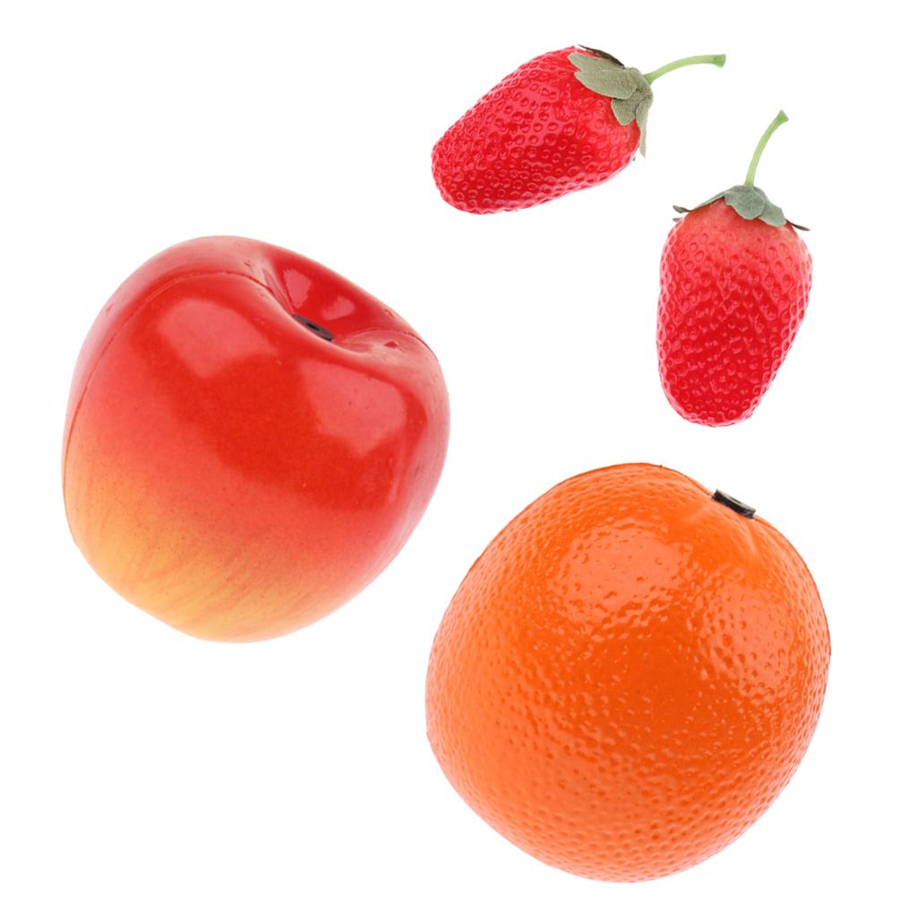 3pcs Fruit Shakers Music Assorted Percussion Shakers for Kids Party Favor