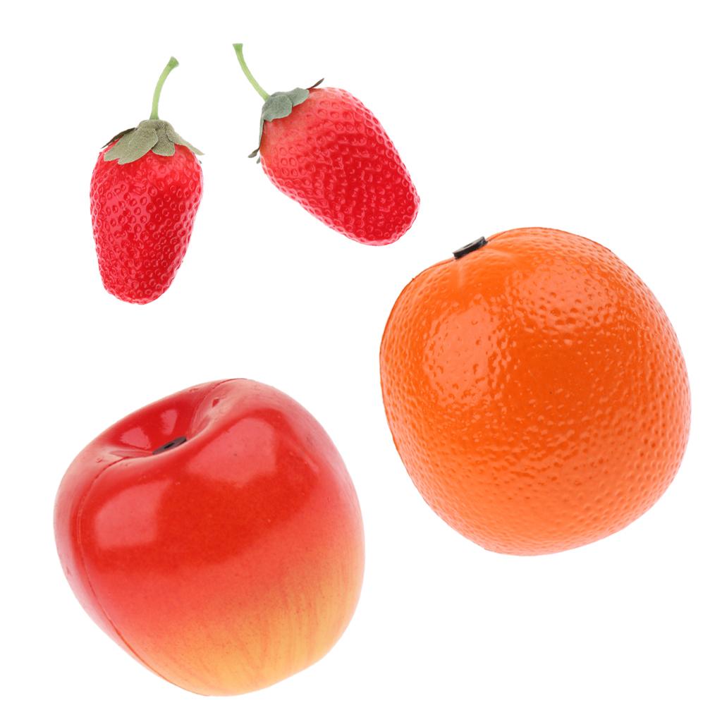 3pcs Fruit Shakers Music Assorted Percussion Shakers for Kids Party Favor