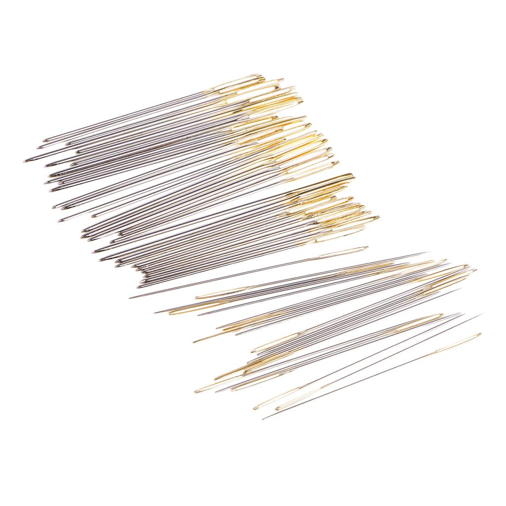 50pcs Large Eye Embroidery Fabric Cross Stitch Needles DIY Size 22 24 26 28