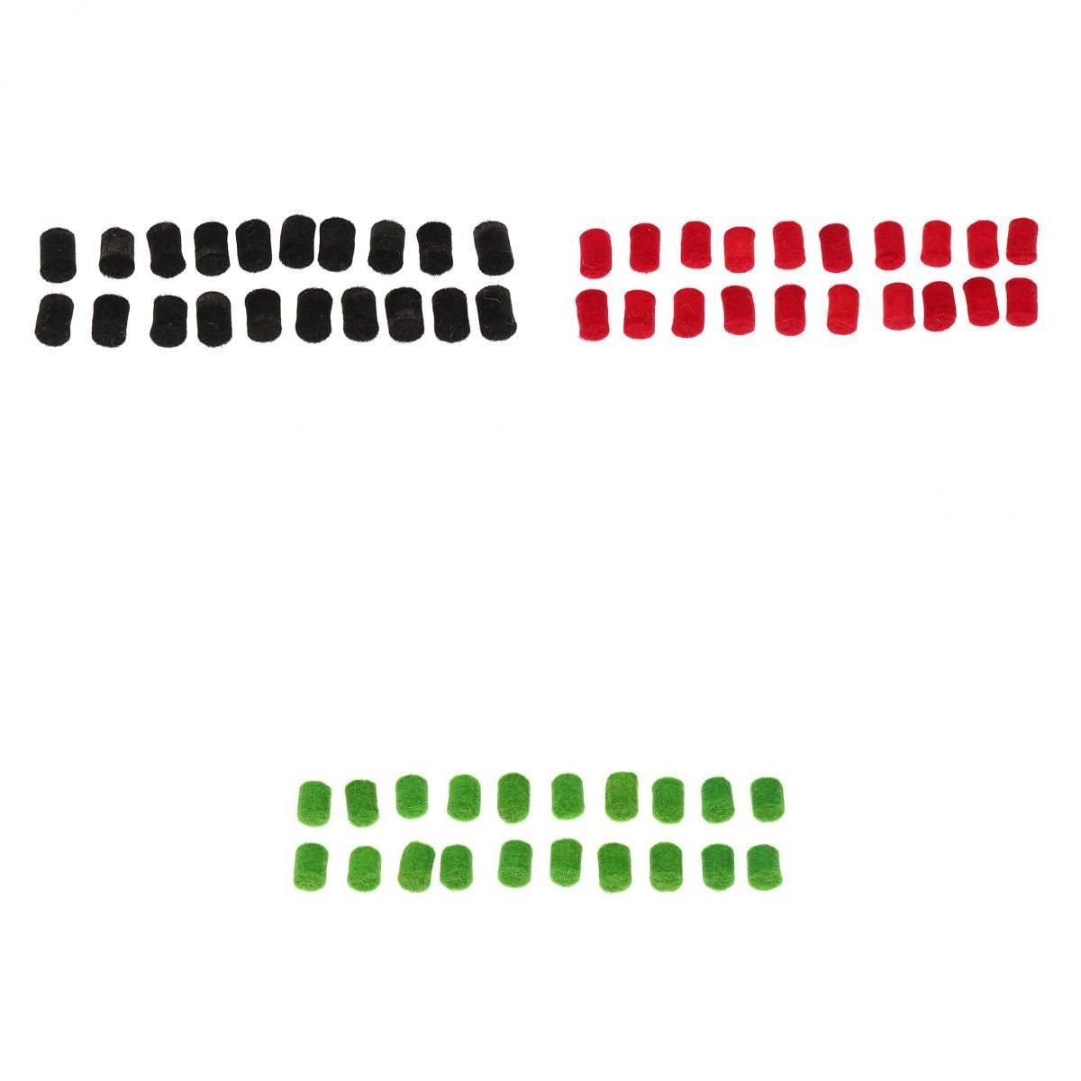 60 Pieces Saxophone Bumper Felts for Alto Tenor Soprano Saxophone Repair