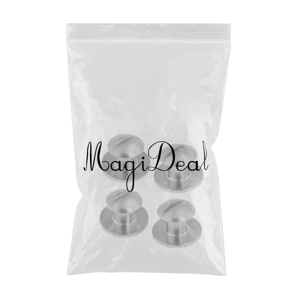 4 Pieces Stainless Steel Book Screw for Tech Scuba Diving Dive Backplate Pad
