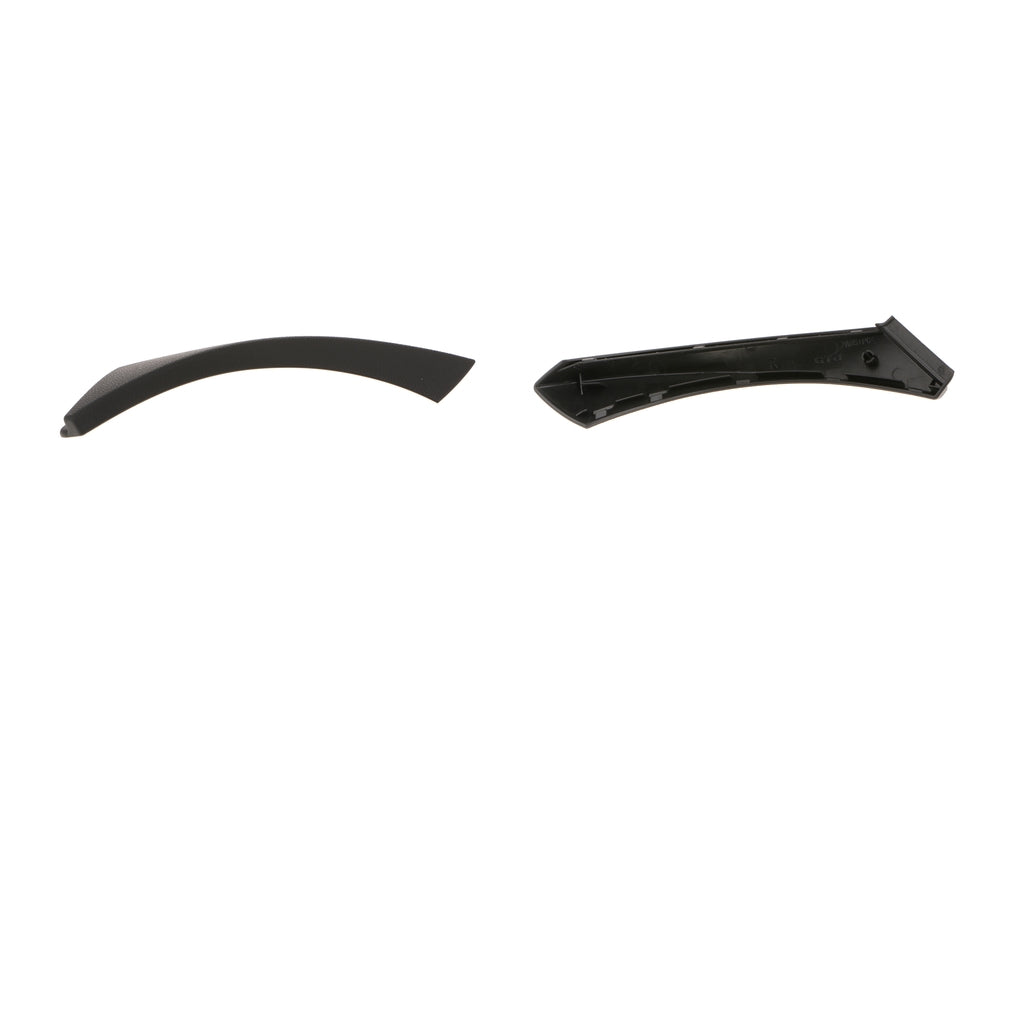 2X Right Inner Door Panel Handle Outer Trim for 04-12 E90 3-Series Black