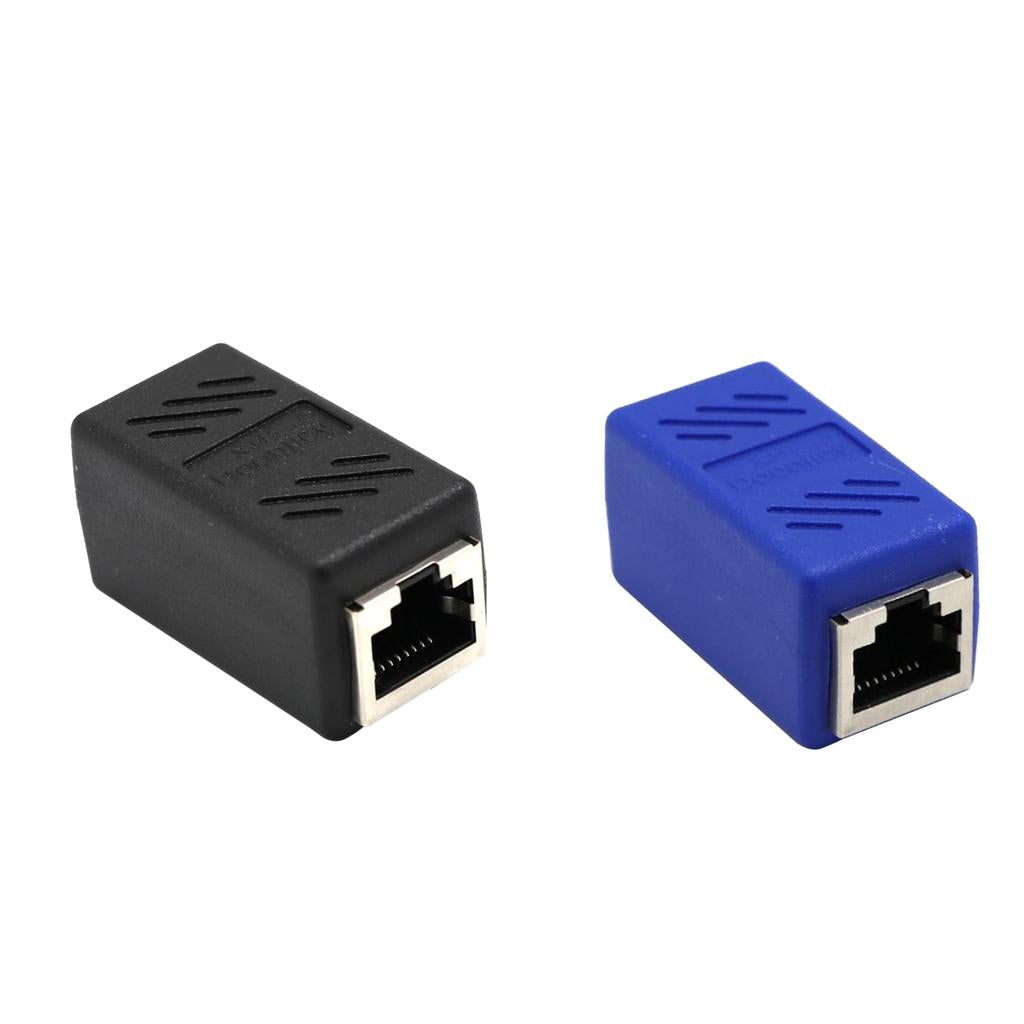 2 Pack Female to Female Network Ethernet LAN Connector Adapter