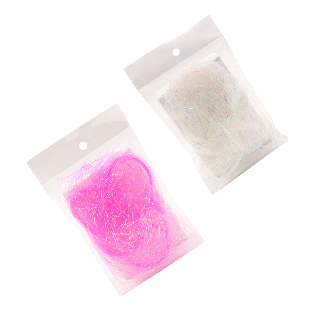 2 Bags Wedding Gift Box Filler DIY Package Filling Materials White & Pink