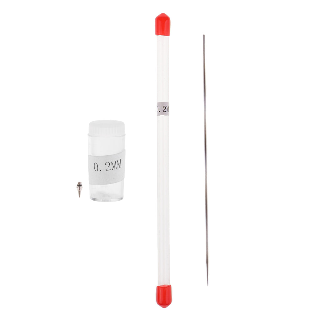 0.2mm Airbrush Nozzle Needle Replacement Airbrushes Spray Paint Model