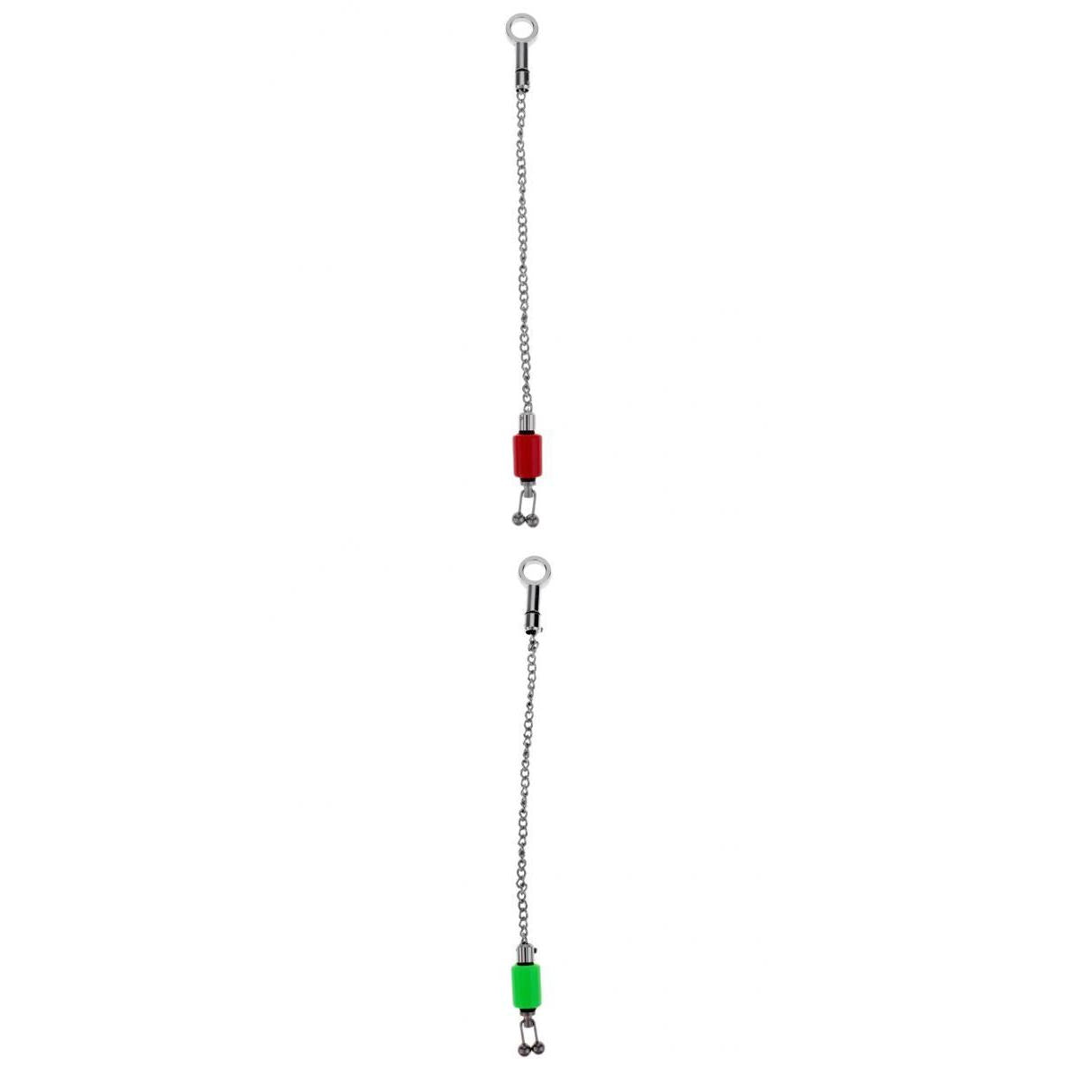 2pcs Chain Indicators Carp Fishing Bite Alarm Indicators Bobbin
