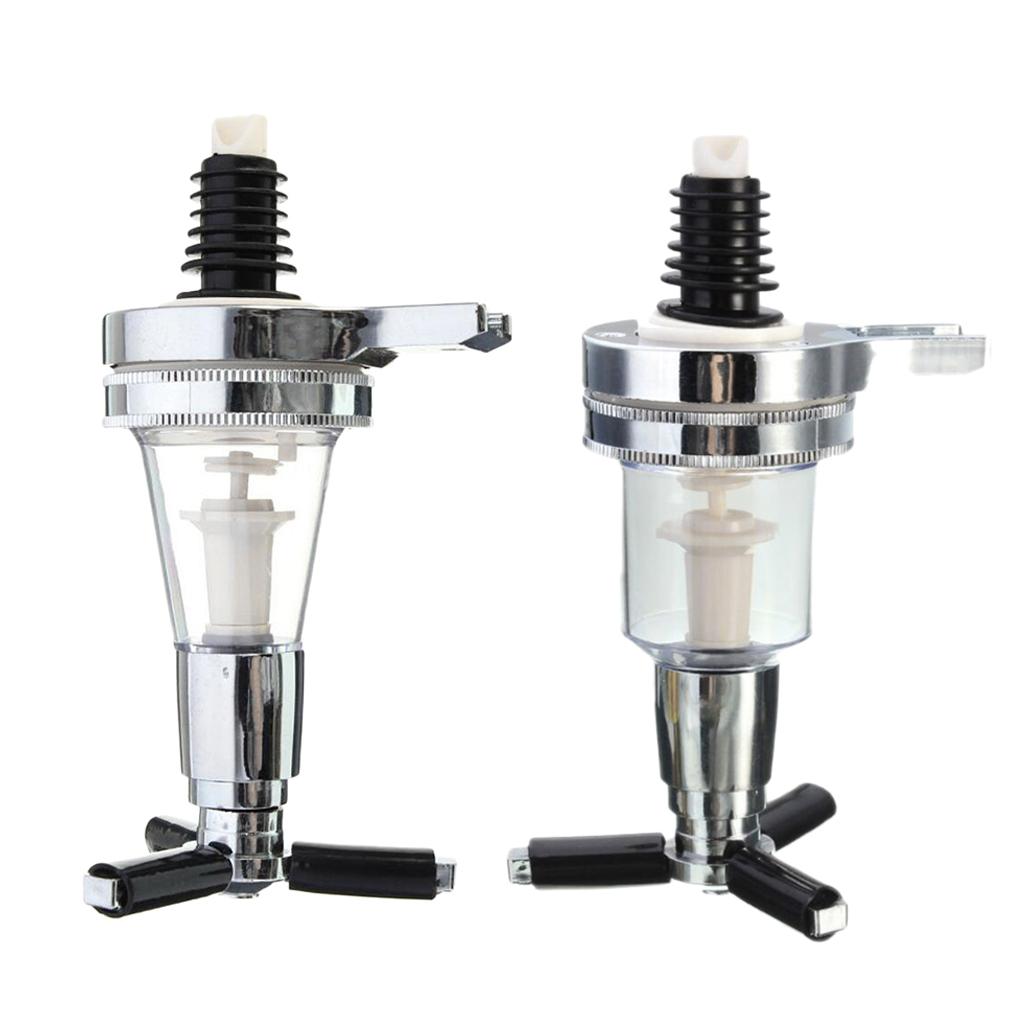 2pcs Spirit Drinks Dispenser Bar Optic Wine Cocktail 30ml + 45ml Bar Party
