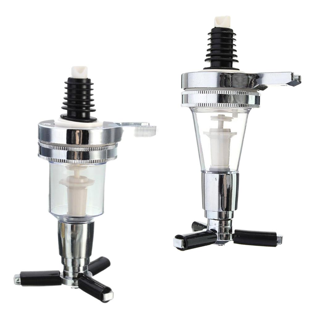 2pcs Spirit Drinks Dispenser Bar Optic Wine Cocktail 30ml + 45ml Bar Party