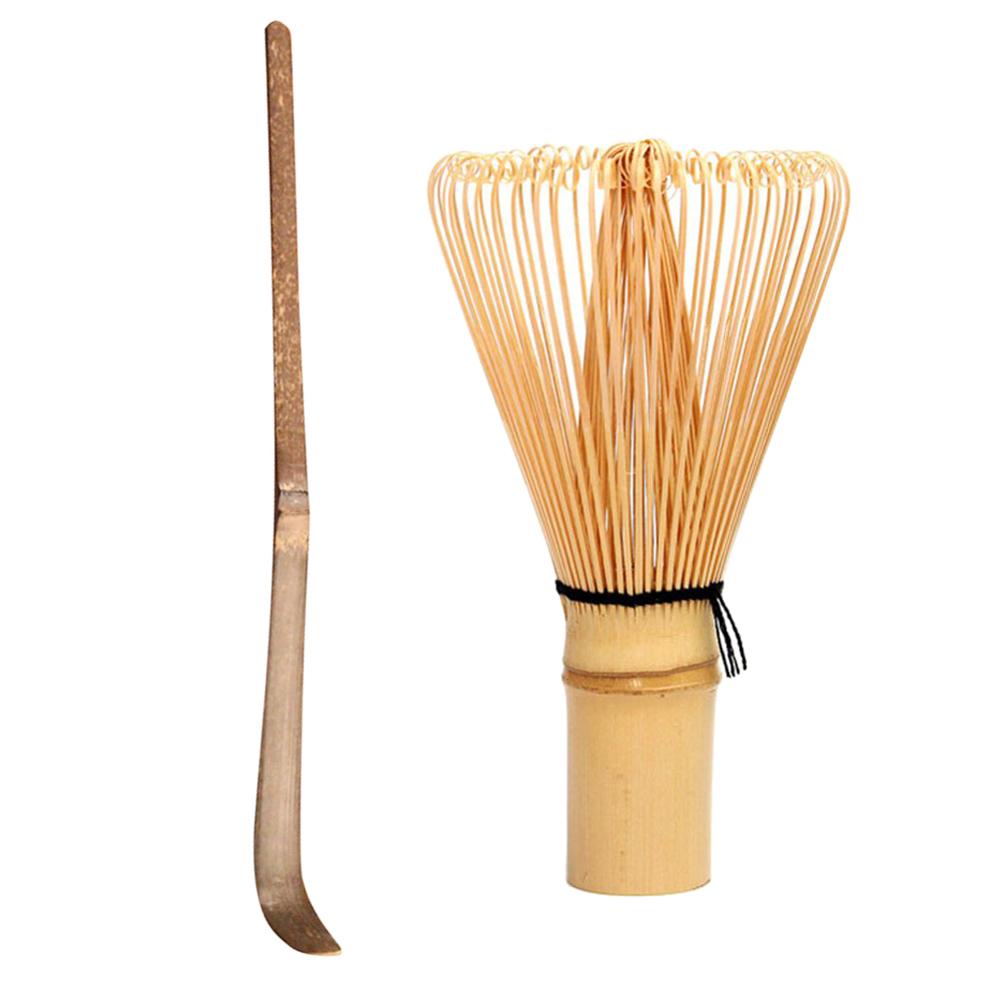 Bamboo Chasen Matcha Powder Whisk Japanese Tea Ceremony Accessory with Spoon