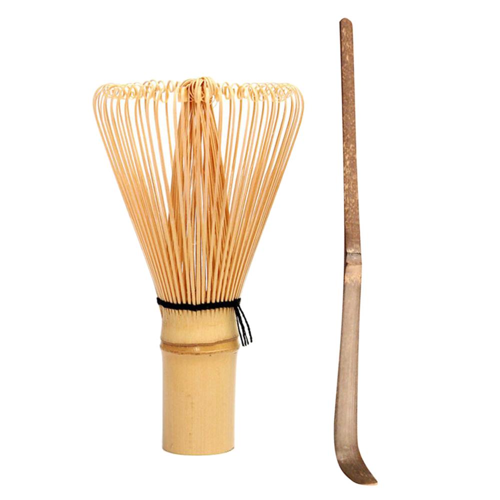 Bamboo Chasen Matcha Powder Whisk Japanese Tea Ceremony Accessory with Spoon