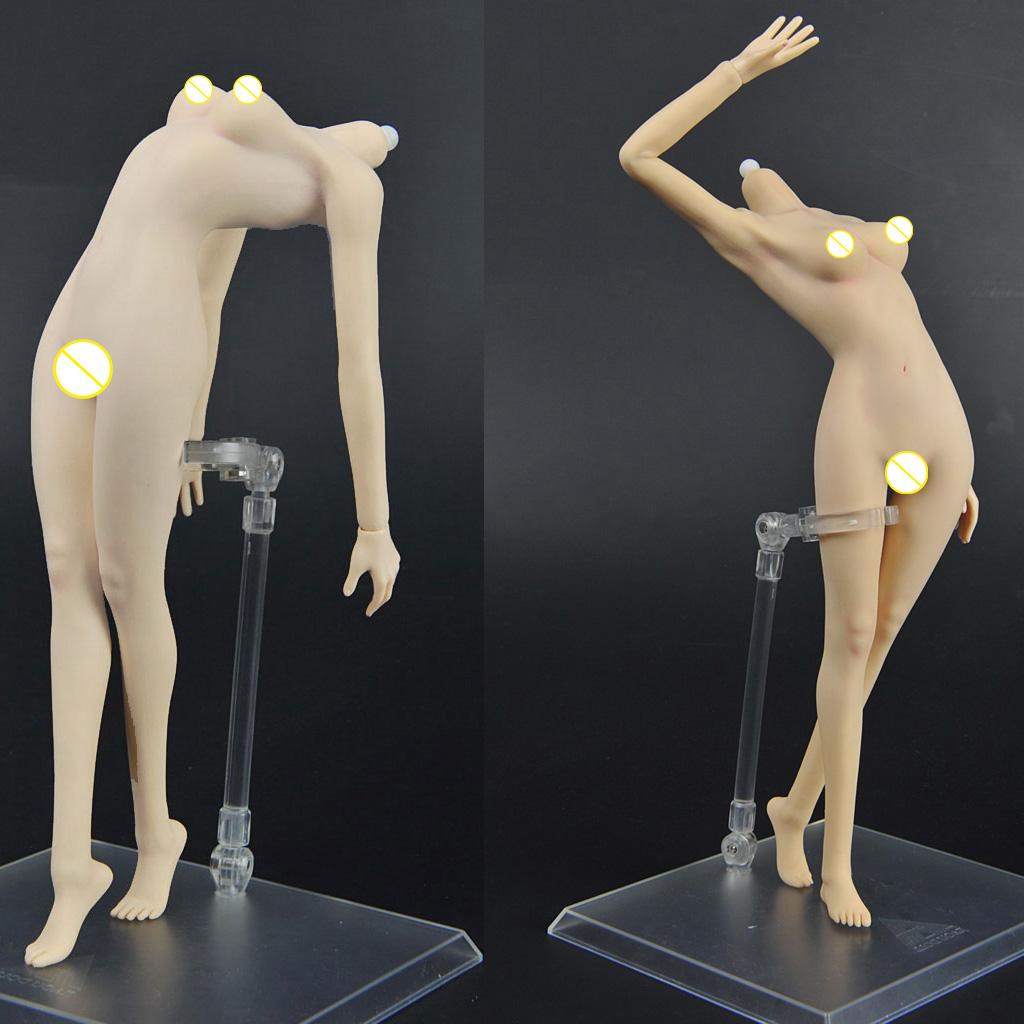 1/6 Scale Seamless Small Busts Female Body for 12'' Hot Toys Head Sculpture