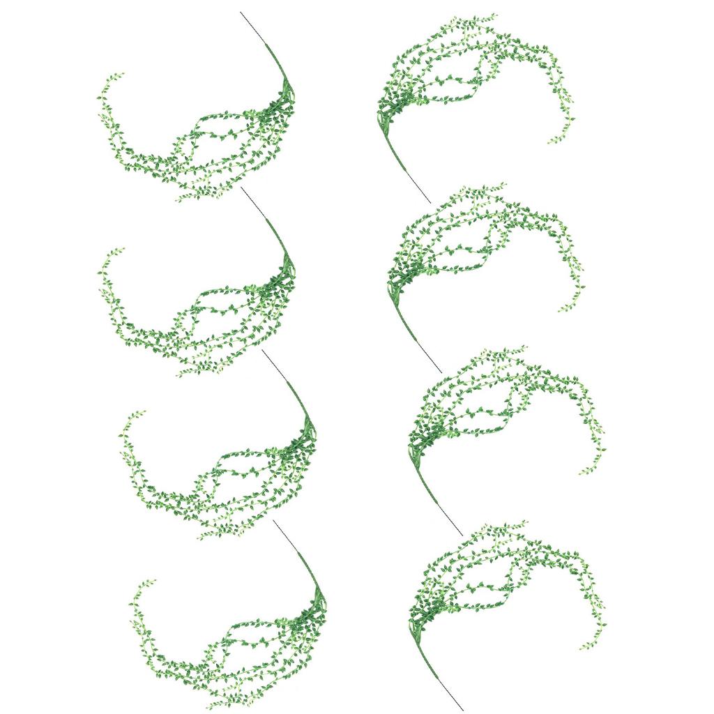 8x Artificial Flower String of Pearls Wall Hanging Succulents Plants 78cm