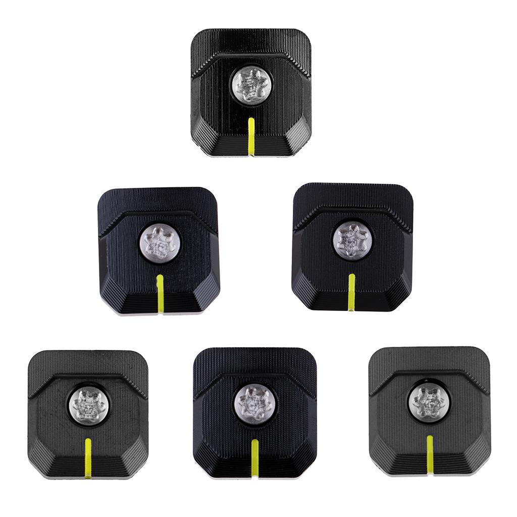 6 Pieces Golf Weight Screw and Movable Slider for 2017 Taylormade M1 Driver
