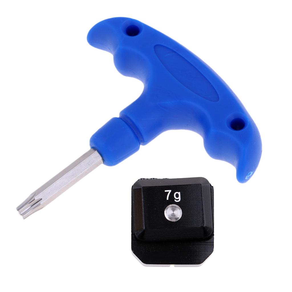 7g Golf Weight with Screw Slider and Wrench for 2017 Taylormade M1 Driver