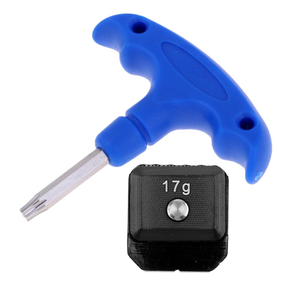 17g Golf Weight with Screw Slider and Wrench for 2017 Taylormade M1 Driver