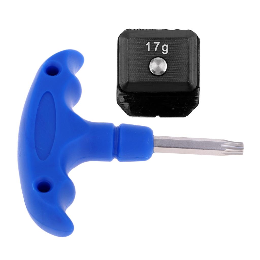 17g Golf Weight with Screw Slider and Wrench for 2017 Taylormade M1 Driver