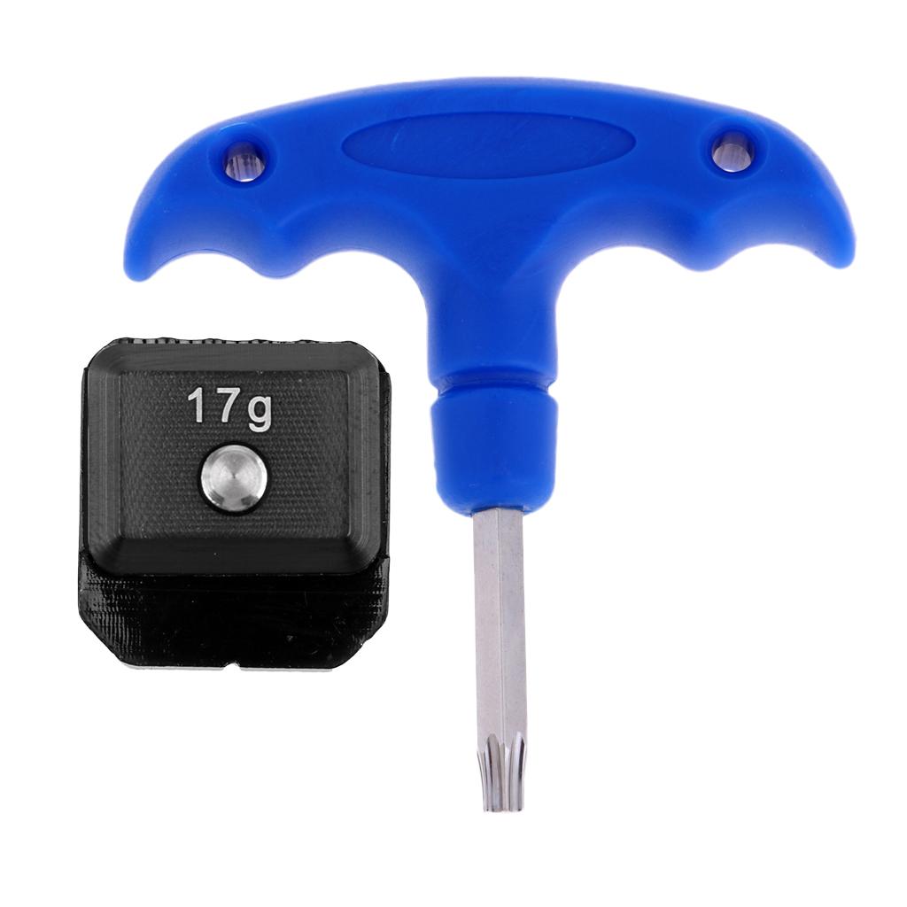17g Golf Weight with Screw Slider and Wrench for 2017 Taylormade M1 Driver