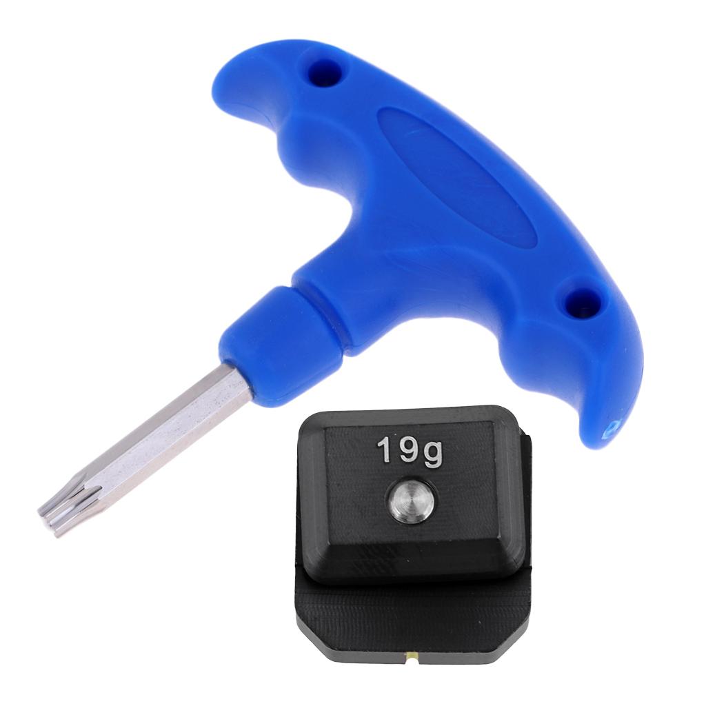 19g Golf Weight with Screw Slider and Wrench for 2017 Taylormade M1 Driver