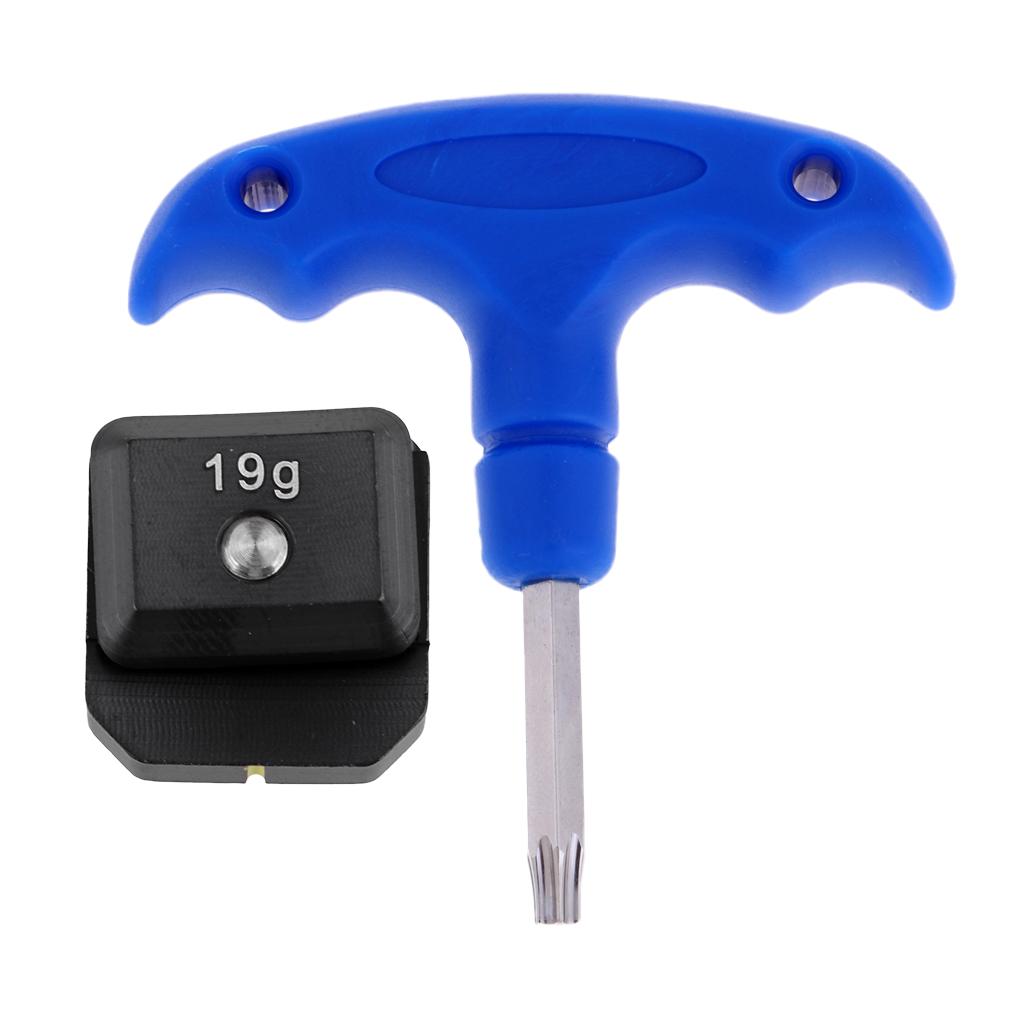 19g Golf Weight with Screw Slider and Wrench for 2017 Taylormade M1 Driver