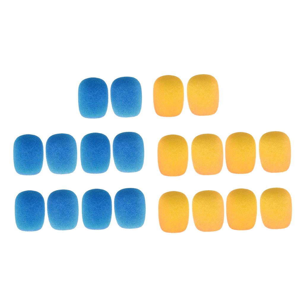 20 Pieces Mini Microphone Sponge Windscreen