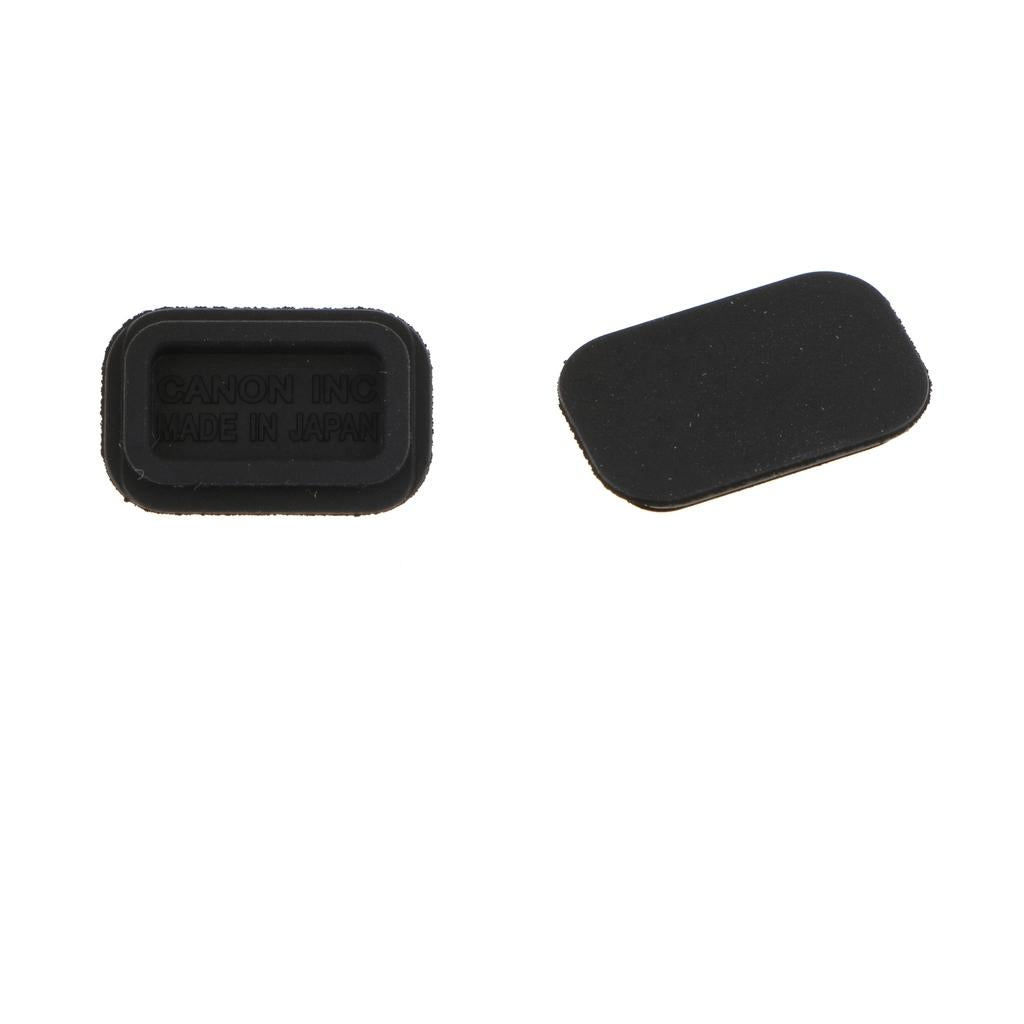 2XBottom Rubber Dust Door Lid Cap Cover Repair for 5D2 40D 50D 7D 5DII