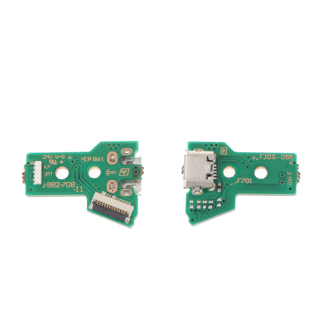 2XUSB Charging Port Socket Circuit Board JDS-055 for Sony PS4 5th Controller