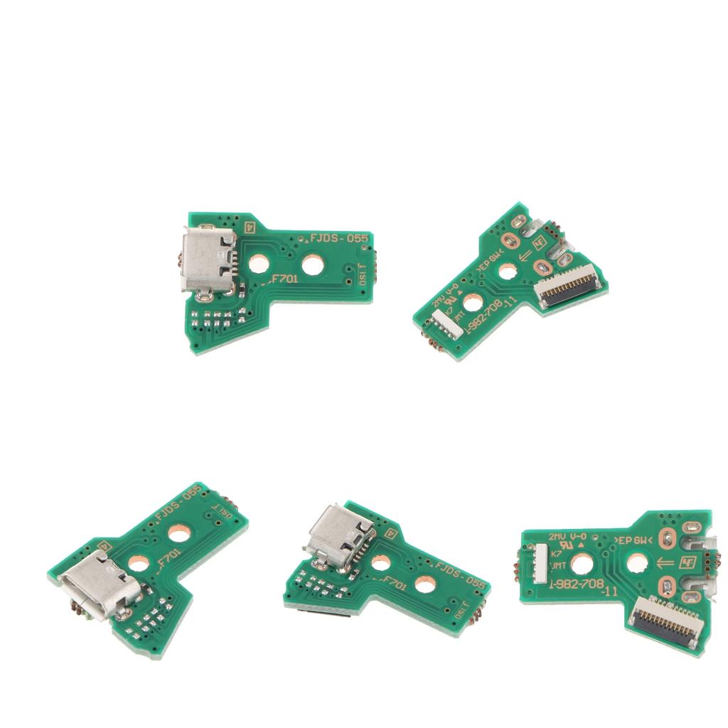 5XUSB Charging Port Socket Circuit Board JDS-055 for Sony PS4 5th Controller