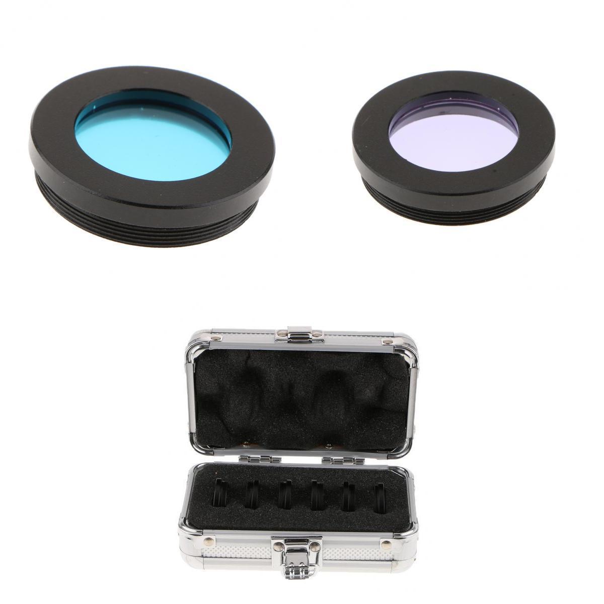 1.25 Nebula Filters Kit+ Adapter Ring+Carrying Case for Telescope Eyepiece"