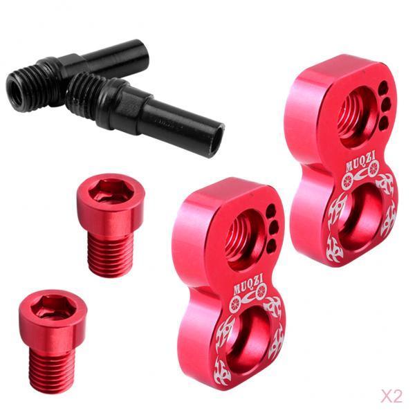 2Pcs V Brake Converter 20inch-451 Wheelset V Brake Lengther Accessories Red