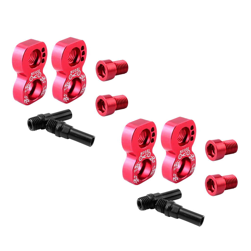 2Pcs V Brake Converter 20inch-451 Wheelset V Brake Lengther Accessories Red
