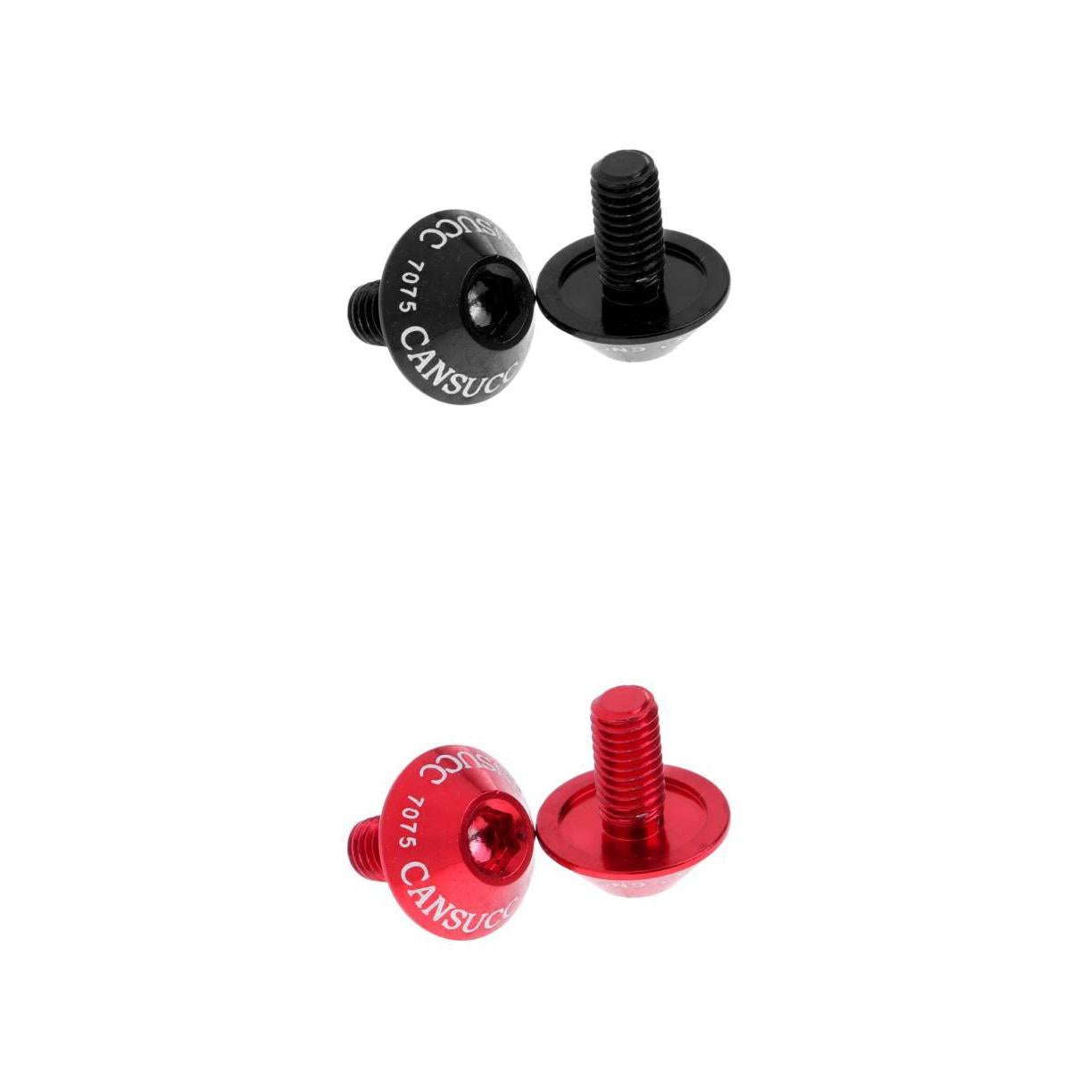 4Pcs Aluminum Alloy Bike Water Bottle Cage Bolt Holder Socket Screw M5x10mm