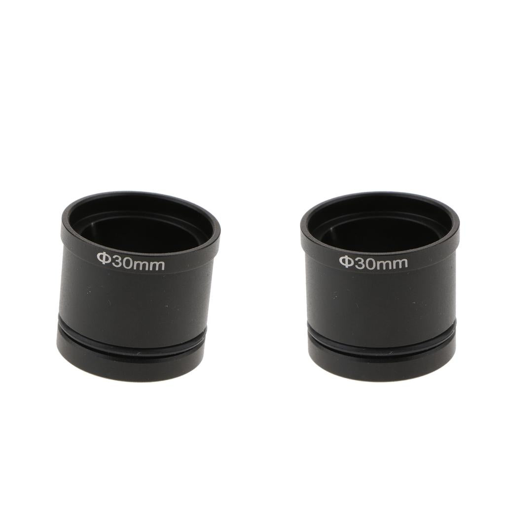 2x Microscope Adapter Ring from 23.2 to 30mm Eyetube fr Electronic Eyepiece