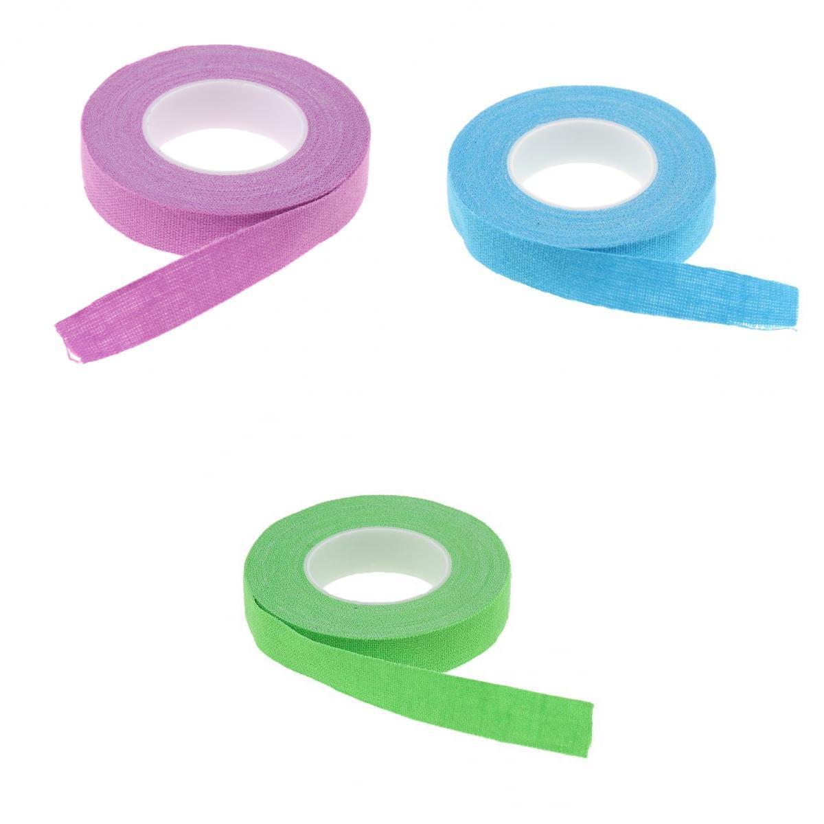 3 Rolls Anti Allergy Breathable Adhesive Tape for Guzheng Pipa Picks