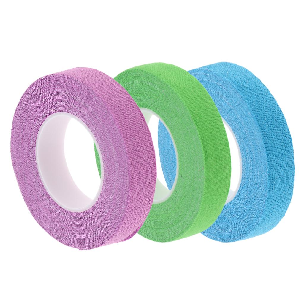 3 Rolls Anti Allergy Breathable Adhesive Tape for Guzheng Pipa Picks