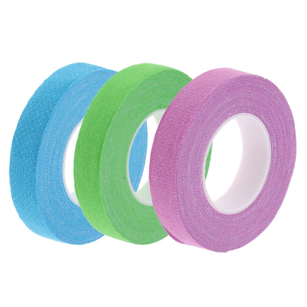 3 Rolls Anti Allergy Breathable Adhesive Tape for Guzheng Pipa Picks